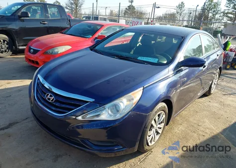 2011 Hyundai Sonata Gls из США, поврежденный, VIN 5NPEB4AC5BH033663